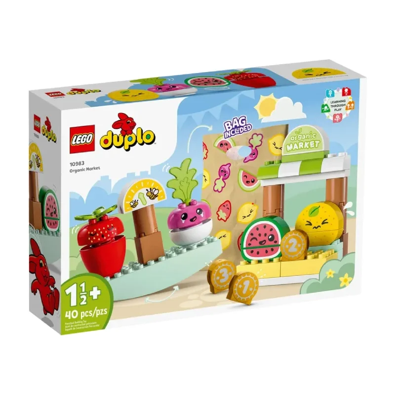 Thematically rich LEGO setsLEGO DUPLO Organic Market