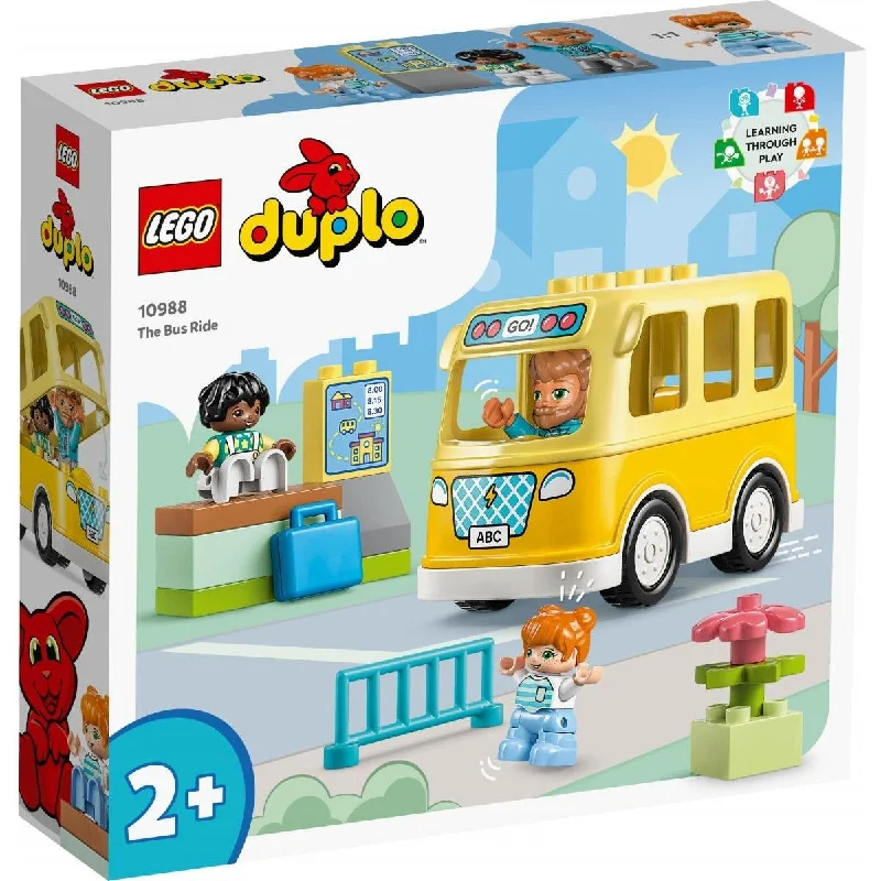 Iconic and recognizable LEGO charactersLEGO DUPLO The Bus Ride