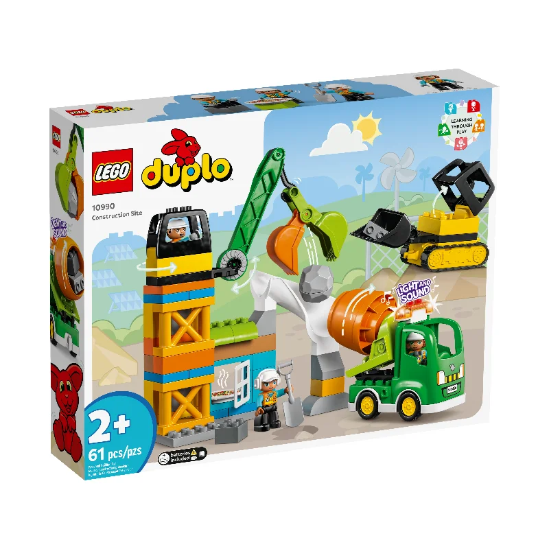 Stress-relieving LEGO buildingLEGO DUPLO Construction Site