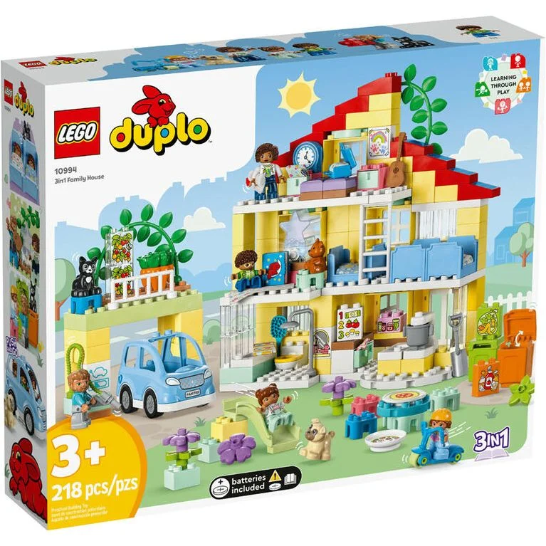 Encouraging teamwork LEGO gamesLEGO DUPLO 3in1 Family House