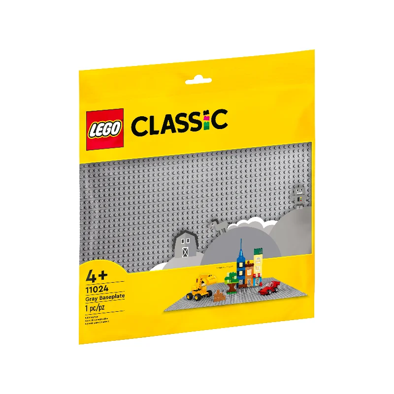 Adorable and charming LEGO charactersLEGO Classic Grey Baseplate