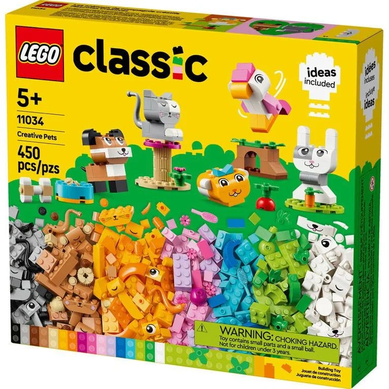 Timeless and classic LEGO toysLEGO Classic Creative Pets