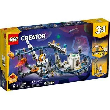 Iconic and recognizable LEGO charactersLEGO Creator Space Roller Coaster