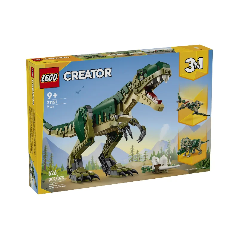Captivating and enchanting LEGO worldsLEGO Creator T-Rex