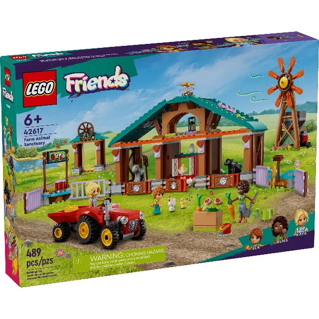 Age-appropriate LEGO toysLEGO Friends Farm Animal Sanctuary