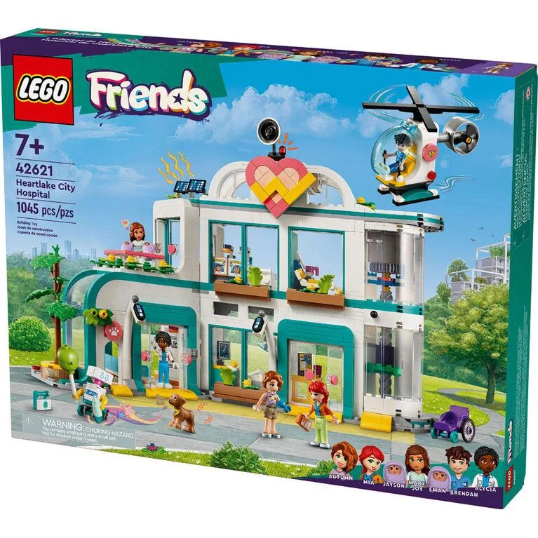 Customizable and personalized LEGO optionsLEGO Friends Heartlake City Hospital