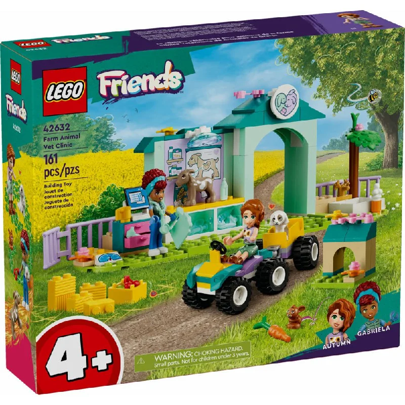 Environmentally friendly LEGO materialsLEGO Friends Farm Animal Vet Clinic