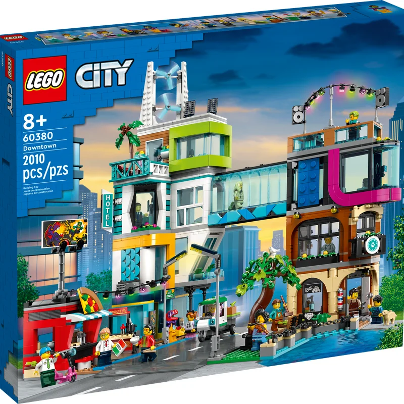 Promoting fine motor skills LEGO setsLEGO City Downtown