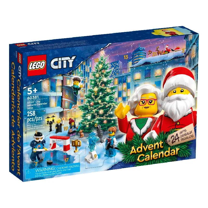 Age-appropriate LEGO toysLEGO City Advent Calendar 2023