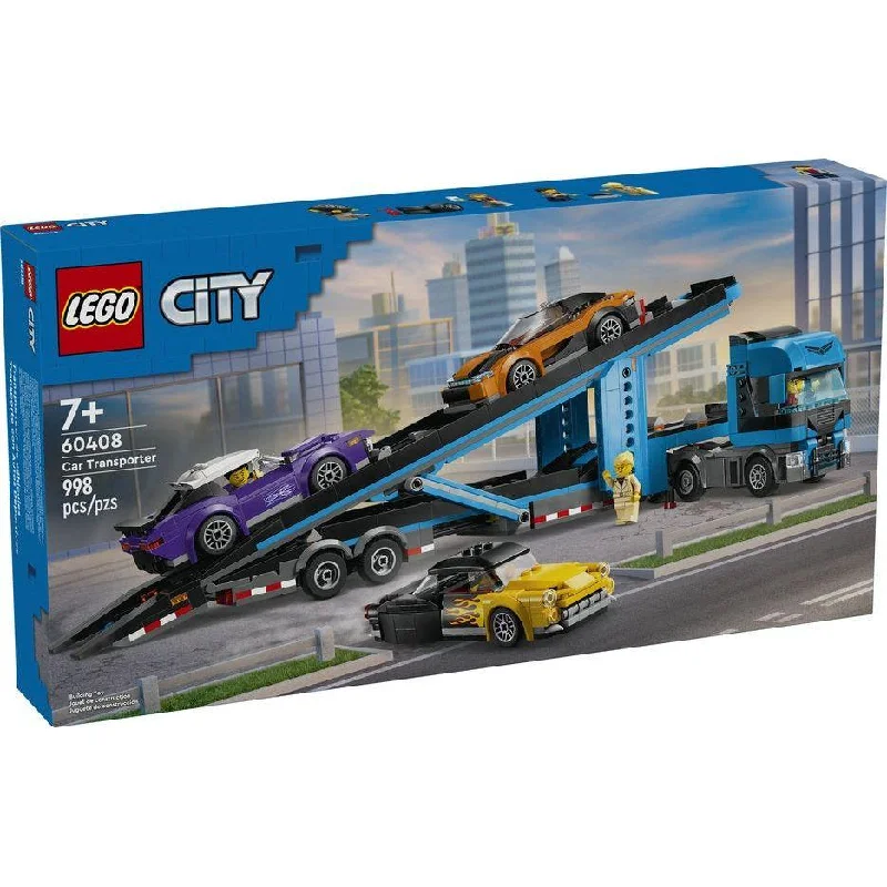 Enhancing problem-solving skills LEGOLEGO City Car Transporter Truck with Sports Cars Enhancing problem-solving skills LEGOLEGO City Car Transporter Truck with Sports Cars