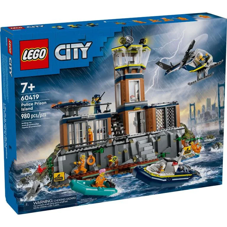 Inspiring architectural interest LEGOLEGO City Police Prison Island