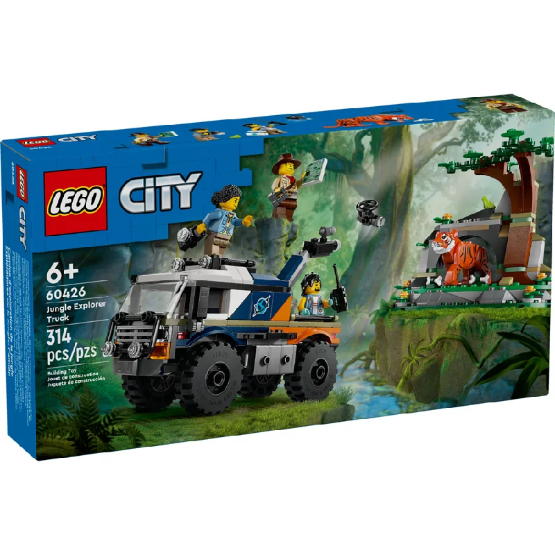 Environmentally friendly LEGO materialsLEGO City Jungle Explorer Off-Road Truck