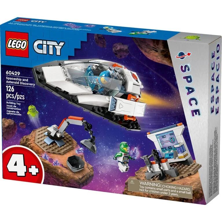 Stimulating and engaging LEGO playLEGO City Spaceship and Asteroid Discovery
