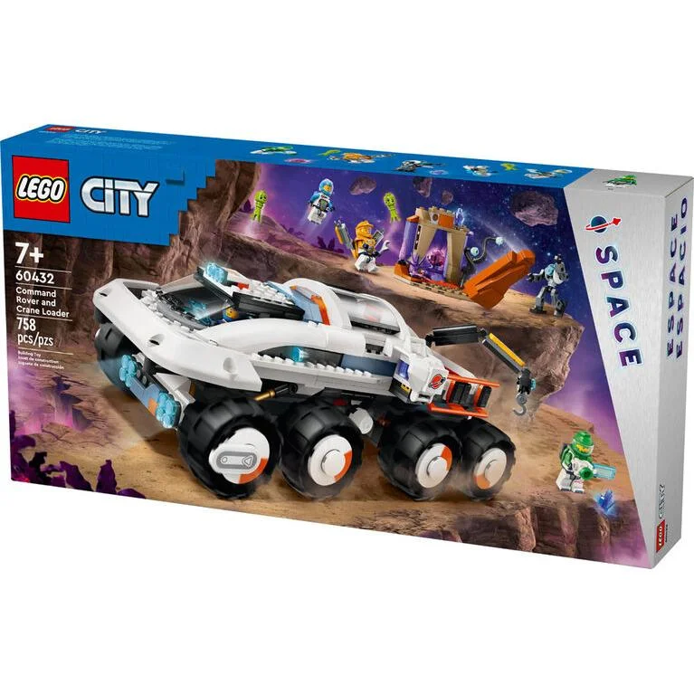 Offering educational value LEGOLEGO City Command Rover and Crane Loader