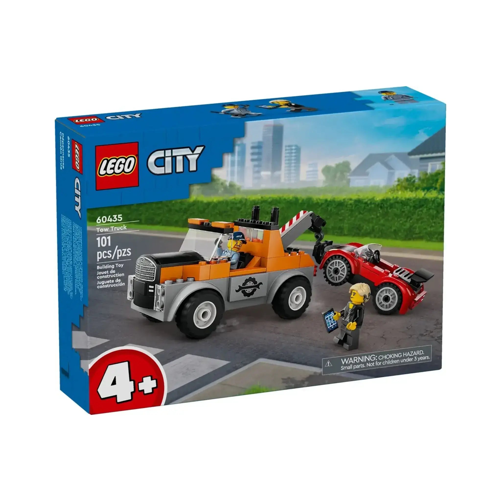Intricate and intricate LEGO designsLEGO City Tow Truck and Sports Car Repair