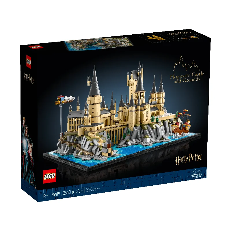 Promoting social skills LEGO playLEGO Harry Potter Hogwarts Castle and Grounds