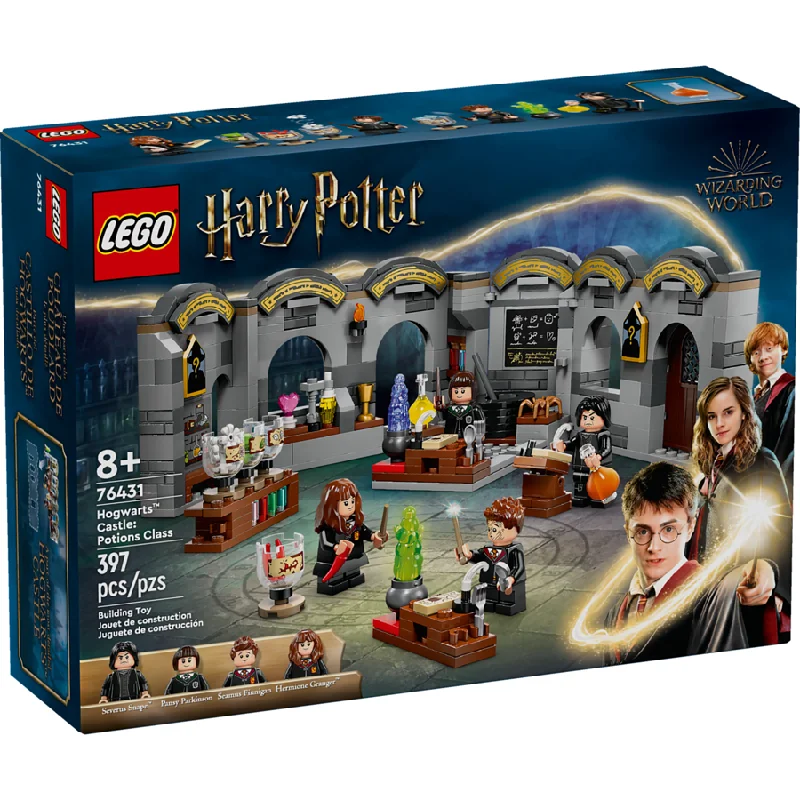 Precisely scaled LEGO miniaturesLEGO Harry Potter Hogwarts Castle Potions Class