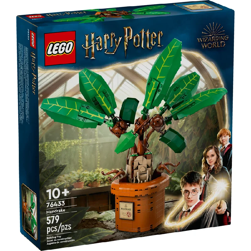 Beautifully crafted LEGO sculpturesLEGO Harry Potter Mandrake