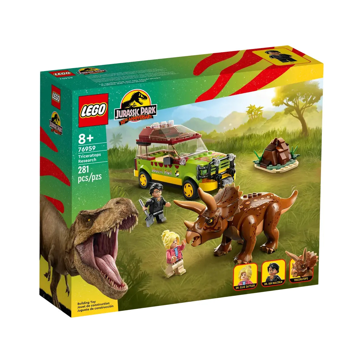 Endlessly customizable LEGO setsLEGO Jurassic Park Triceratops Research