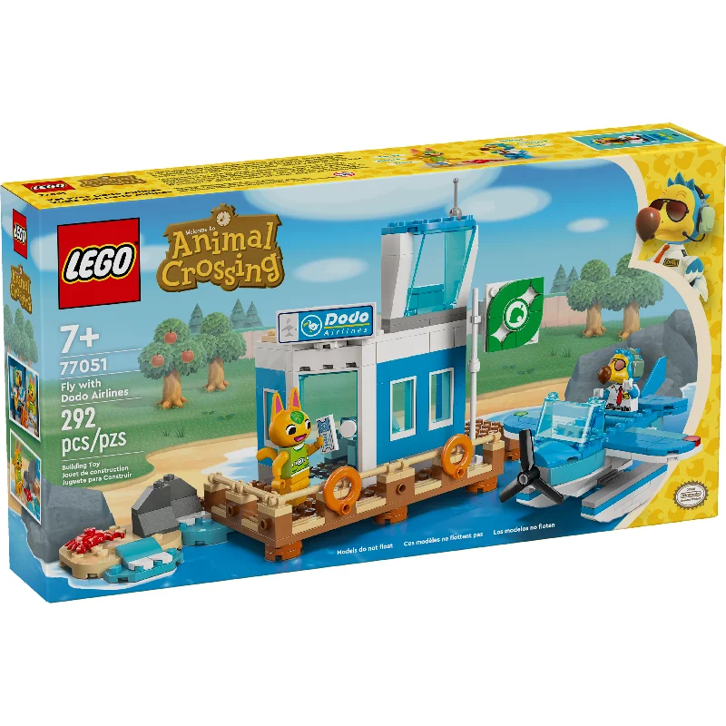 Age-appropriate LEGO toysLEGO Animal Crossing Fly with Dodo Airlines