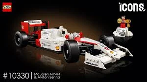 Family-friendly LEGO experiencesLEGO 10330 Icons Mclaren Mp4/4 & Ayrton Senna