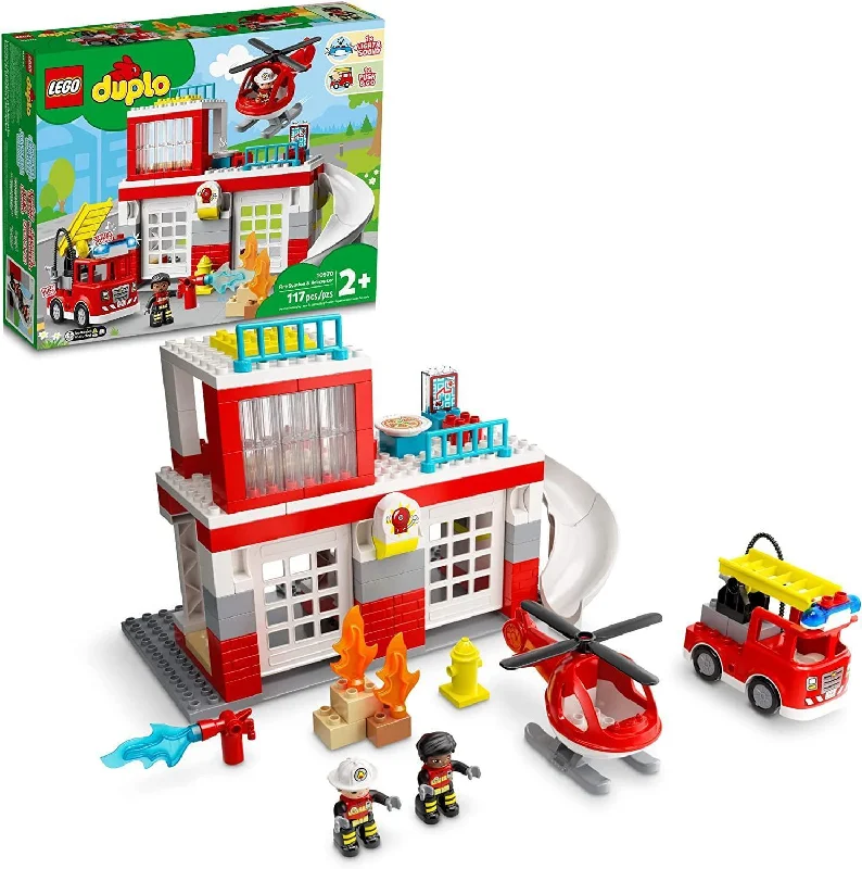 Perfect for both kids and adults LEGOLEGO DUPLO 10970 Fire Station & Helicopter
