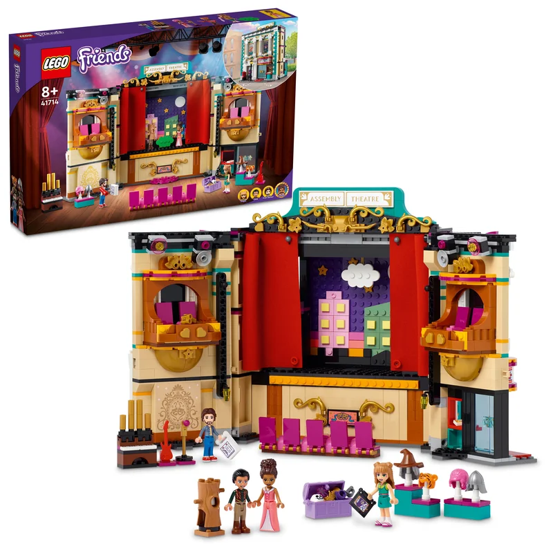 Stimulating and engaging LEGO playLEGO 41714 Friends Andrea's Theater School