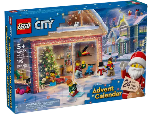 Reflecting diverse hobbies LEGO setsLEGO 60436 City Advent Calendar 2024