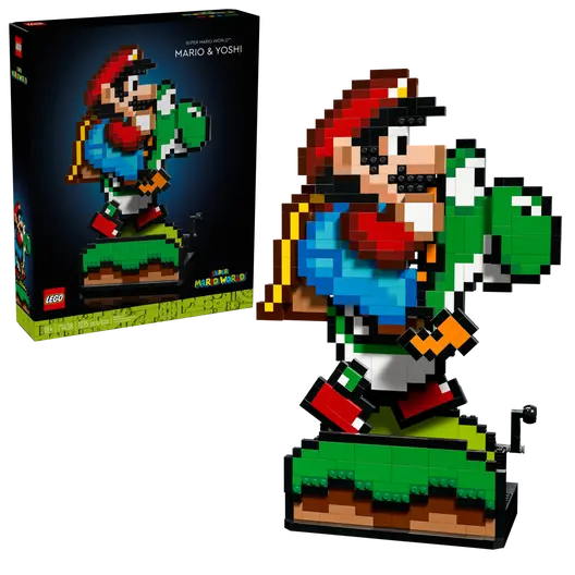 Inspiring problem-solving LEGO challengesLego 71438 Super Mario World™: Mario & Yoshi Inspiring problem-solving LEGO challengesLego 71438 Super Mario World™: Mario & Yoshi