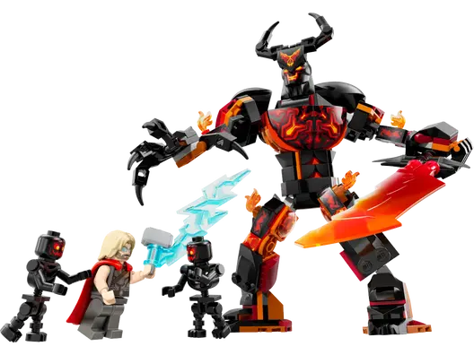 Imagination-sparking LEGO setsLEGO 76289 Marvel Super Heroes Thor Vs. Surtur Construction Figure Imagination-sparking LEGO setsLEGO 76289 Marvel Super Heroes Thor Vs. Surtur Construction Figure