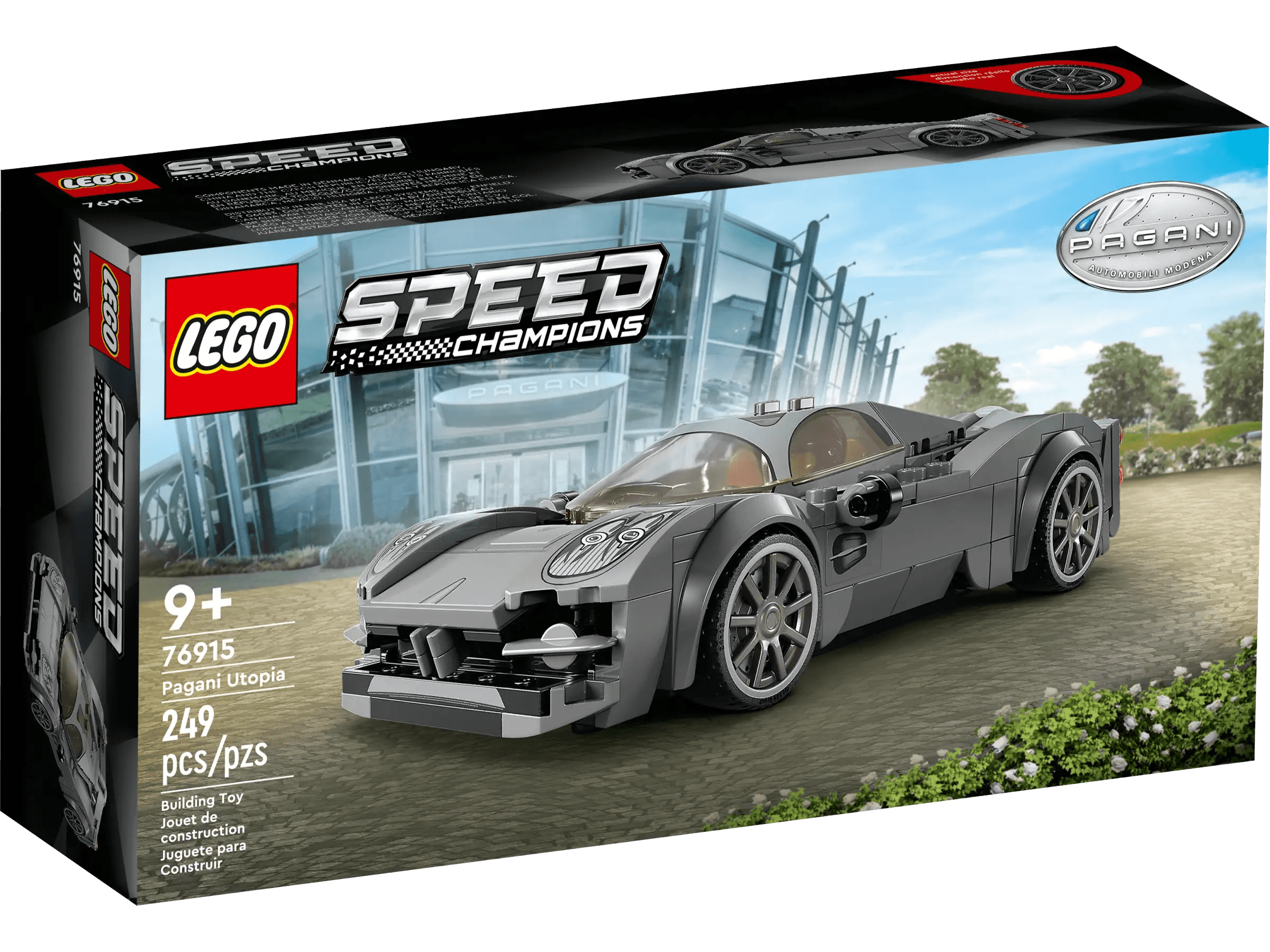 Promoting language development LEGOLEGO 76915 Speed Champions Pagani Utopia