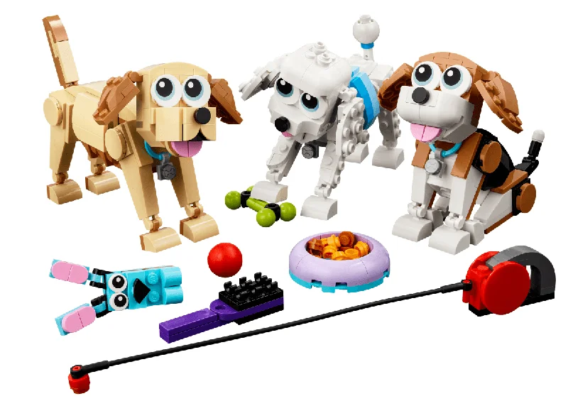 Gender-neutral LEGO toysLego Adorable Dogs 3in1 creator 31137