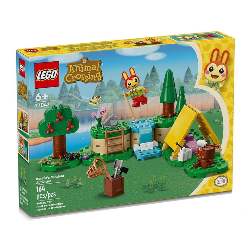 Stress-relieving LEGO buildingLEGO® Animal Crossing Bunnie's Outdoor Activities Building Set 77047 Stress-relieving LEGO buildingLEGO® Animal Crossing Bunnie's Outdoor Activities Building Set 77047