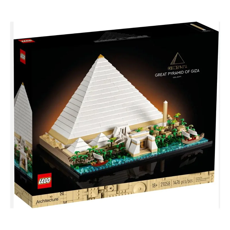 Inspiring future engineers LEGOLEGO® Architecture Great Pyramid Building Set 21058