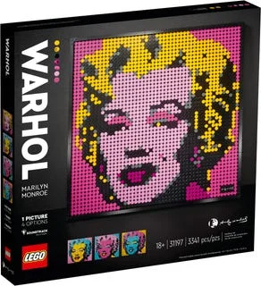 Creatively inspiring LEGOLEGO® Art 31197 Andy Warhol’s Marilyn Monroe