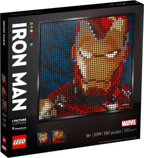 Offering a sense of pride LEGOLEGO® Art 31199 Marvel Sudions Iron Man