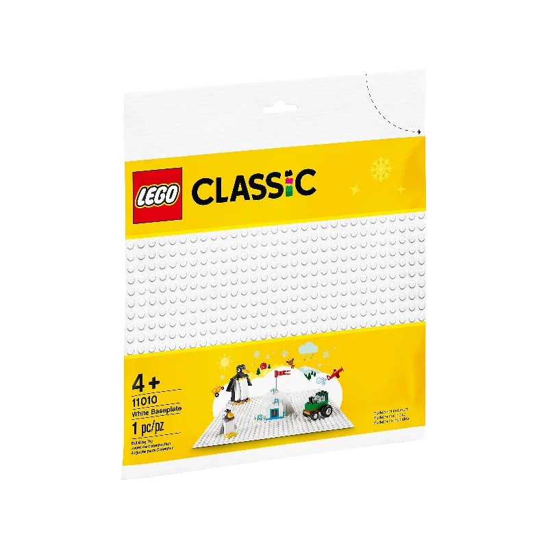 Promoting fine motor skills LEGO setsLEGO - Classic Baseplate White  (11010)