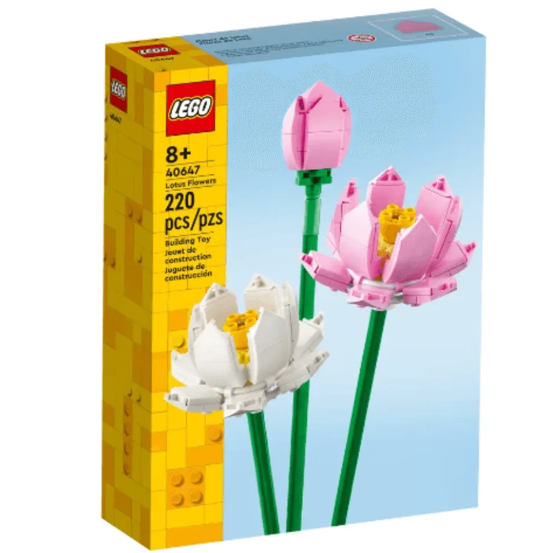 Gender-neutral LEGO toysLEGO Botanical Collection Lotus Flowers 40647