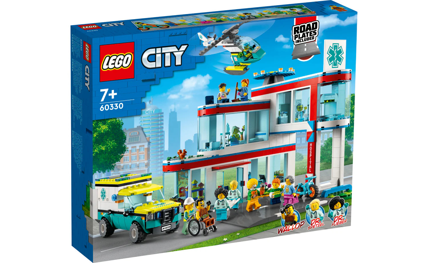 Highly adaptable LEGO creationsLEGO® City 60330 Hospital