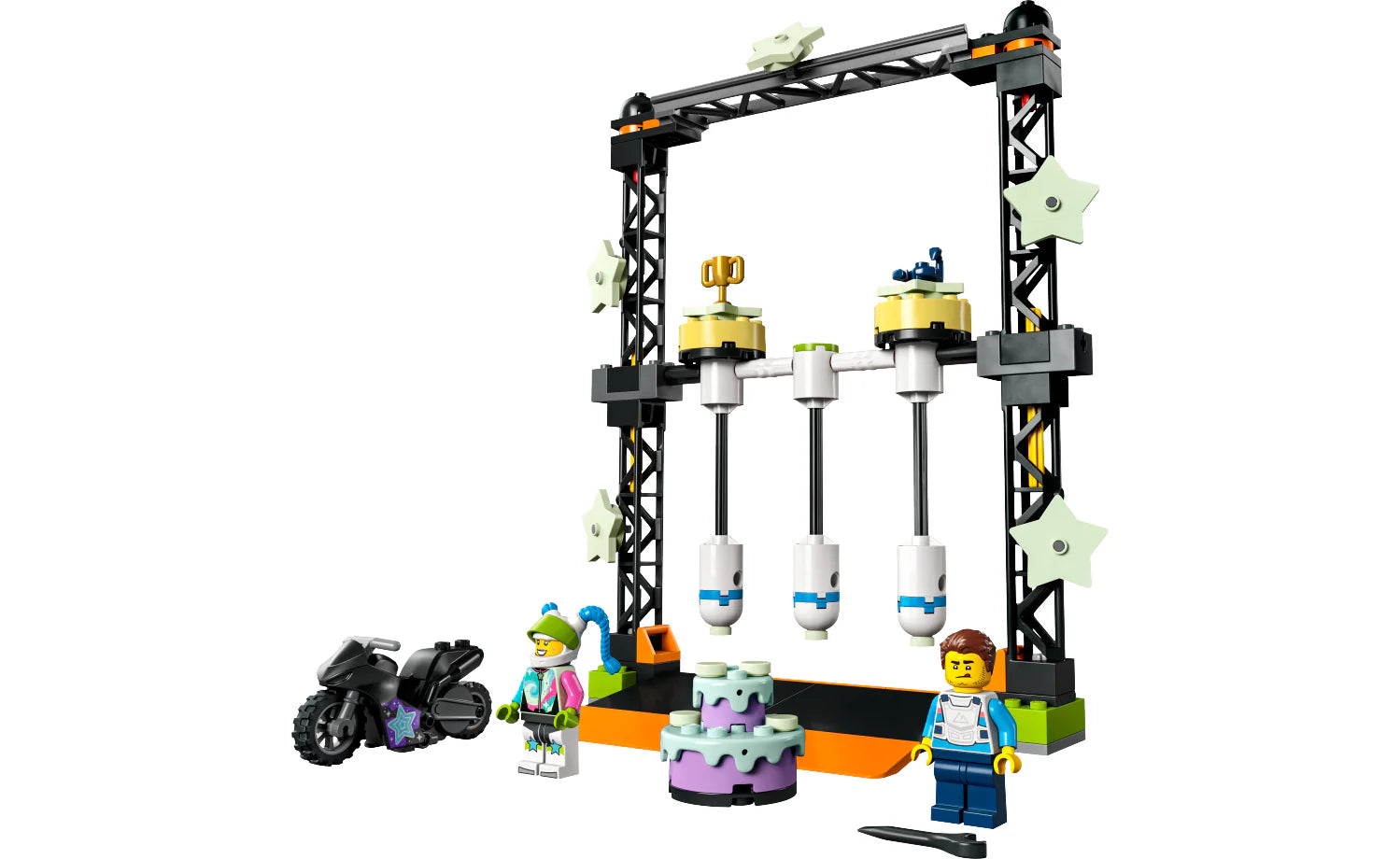 Customizable and personalized LEGO optionsLEGO® City 60341 The Knockdown Stunt Challenge Customizable and personalized LEGO optionsLEGO® City 60341 The Knockdown Stunt Challenge