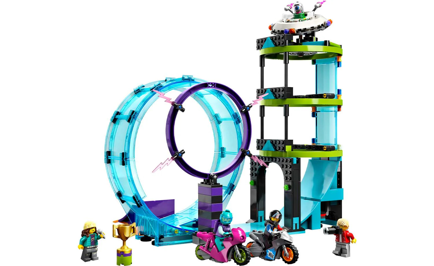 Time-honored LEGO traditionsLEGO® City 60361 Ultimate Stunt Riders Challenge