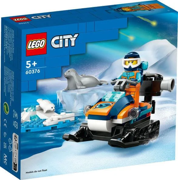 Reflecting diverse hobbies LEGO setsLego City 60376 Artic Explorer Snowmobile