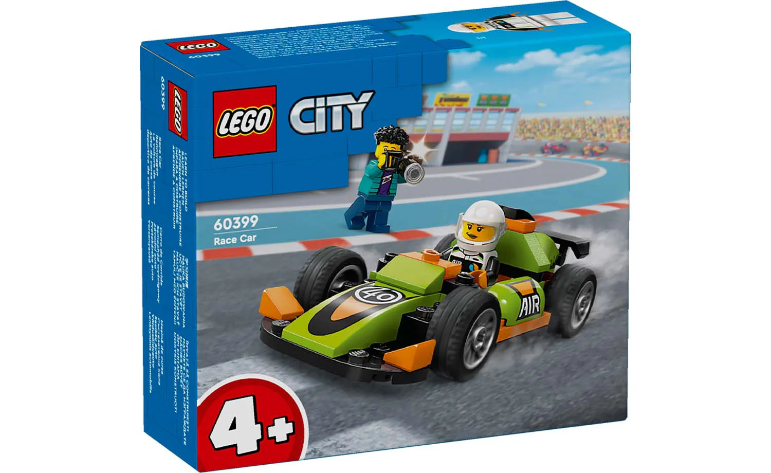 Perfect for both kids and adults LEGOLEGO® City 60399 Green Race Car