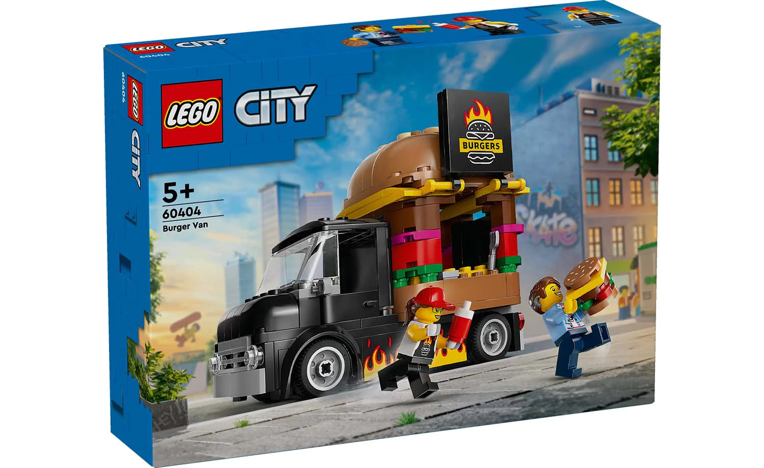 Fostering patience and perseverance LEGOLEGO® City 60404 Burger Truck