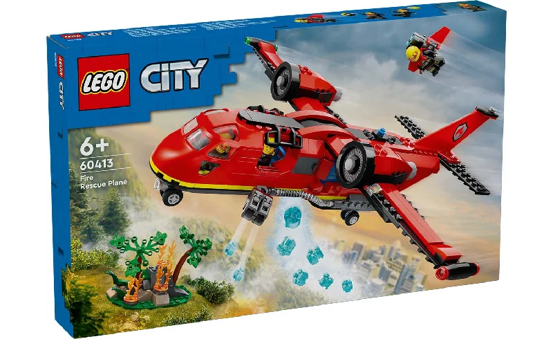 Promoting spatial awareness LEGOLEGO® City 60413 Fire Rescue Plane