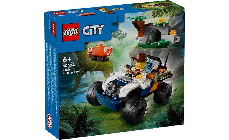 Promoting environmental awareness LEGOLEGO® CITY 60424 Jungle Explorer ATV Red Panda Mission Promoting environmental awareness LEGOLEGO® CITY 60424 Jungle Explorer ATV Red Panda Mission