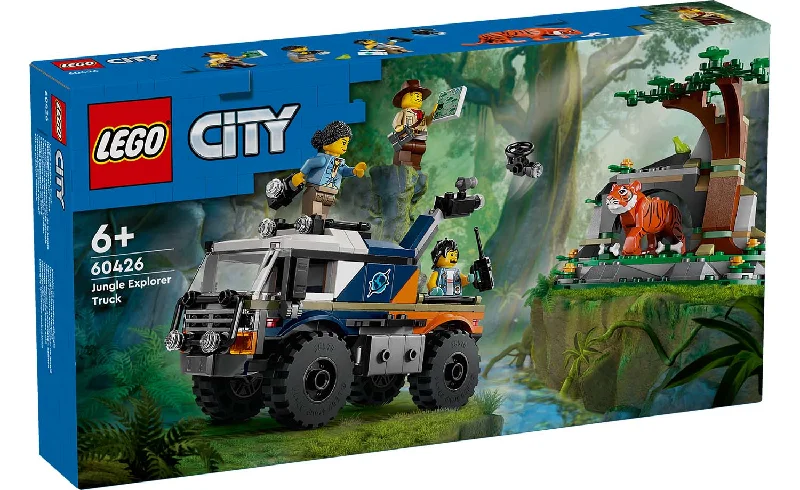 Precisely scaled LEGO miniaturesLEGO® CITY 60426 Jungle Explorer Off-Road Truck