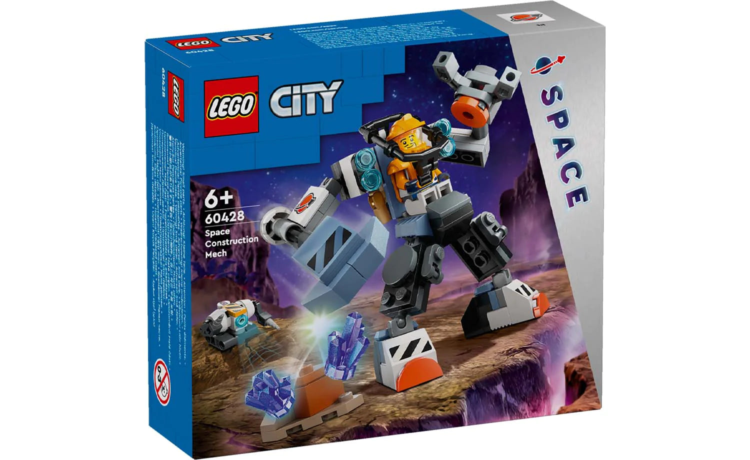 Offering educational value LEGOLEGO® City  60428 Space Construction Mech