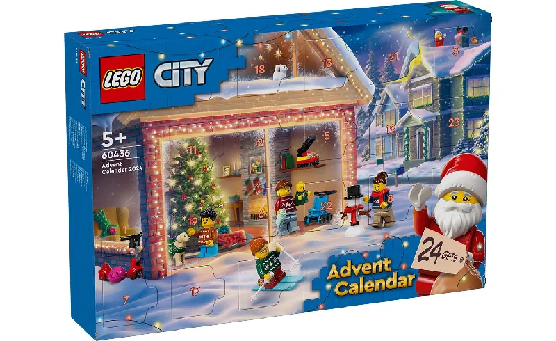 Customizable and personalized LEGO optionsLEGO® City 60436 Advent Calendar 2024