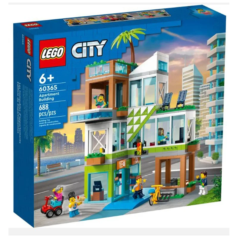Offering endless possibilities LEGOLEGO® City Apartment Building Building Set 60365